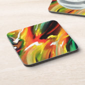 Abstrakter Expressionismus Untersetzer (Linke Seite)