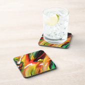 Abstrakter Expressionismus Untersetzer (Rechte Seite)