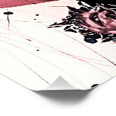 Abstrakter Expressionismus Wall Art: Mixed Media Poster (Ecke)