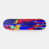 Abstrakter Expressionist 02 Skateboard (Horizontal)