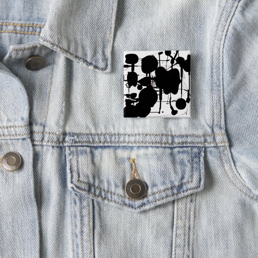 Abstrakter Expressionist Button (Beispiel)