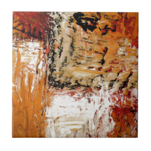 Abstrakter Expressionist Fliese