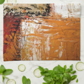 Abstrakter Expressionist Handtuch (Gefaltet)