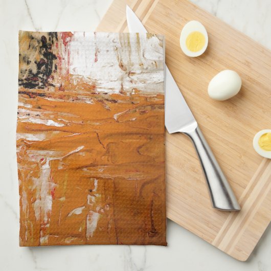 Abstrakter Expressionist Handtuch (Viertel Falte)