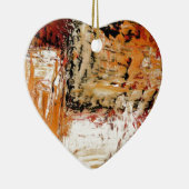 Abstrakter Expressionist Keramik Ornament (Rechts)