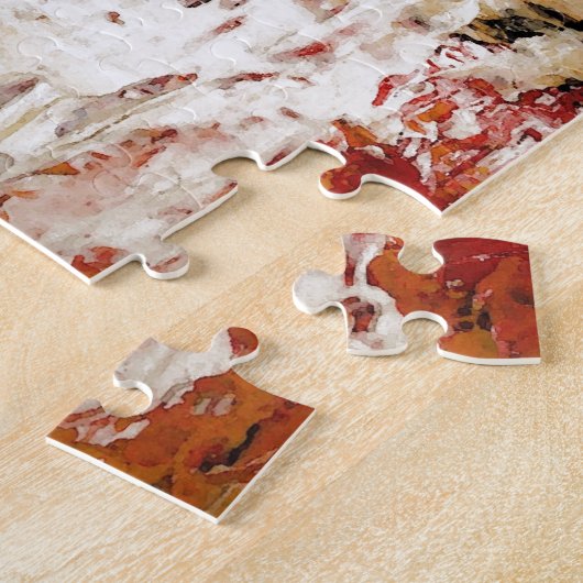 Abstrakter Expressionist Puzzle (Seite)