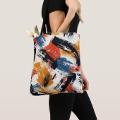 Abstrakter Expressionist Tote Bag | Bold Artistic Tasche (Von Nahem)