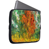 Abstrakter Expressionist Tropfen Electronics Bag Laptopschutzhülle (Vorne Rechts)