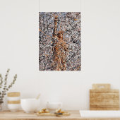 Abstrakter expressionistischer Freiheitsstatue-Dri Poster (Küche)
