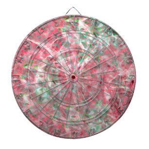 Abstrakter expressionistischer Tanz in Rosa und Gr Dartscheibe