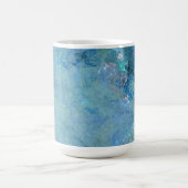 Abstrakter Fall Blue Opal für RAZR Kaffeetasse (Mittel)