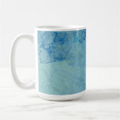 Abstrakter Fall Blue Opal für RAZR Kaffeetasse (Links)