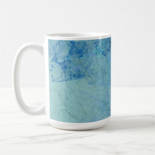 Abstrakter Fall Blue Opal für RAZR Kaffeetasse (Links)