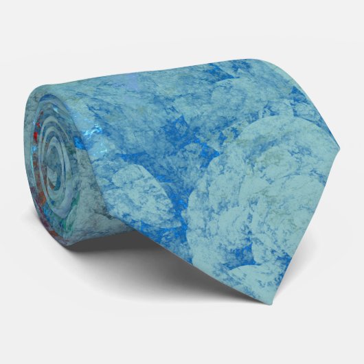 Abstrakter Fall Blue Opal für RAZR Krawatte (Gerollt)