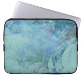 Abstrakter Fall Blue Opal für RAZR Laptopschutzhülle (Vorderseite)