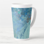 Abstrakter Fall Blue Opal für RAZR Milchtasse (Rechte Ecke)