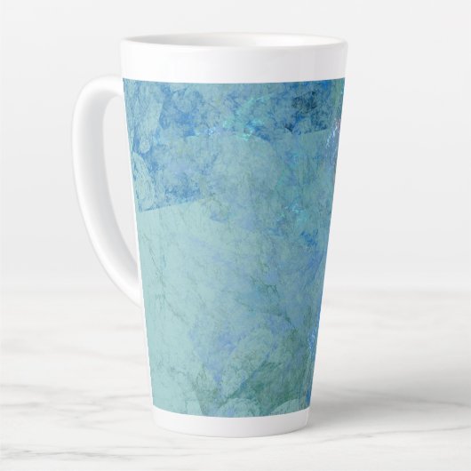 Abstrakter Fall Blue Opal für RAZR Milchtasse (Linke Ecke)