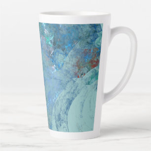 Abstrakter Fall Blue Opal für RAZR Milchtasse