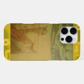 Abstrakter Fall des Konzerts iPhone Hülle (Rückseite (Horizontal))