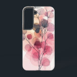 Abstrakter Fall für Blush Berries Samsung Galaxy Hülle<br><div class="desc">Ein Strauß abstrakter Beeren,  die in einer traumhaften Palette von Purpur und Pinks gemalt wurden,  verleiht Ihrem Gerät einen frischen und künstlerischen Charme.</div>