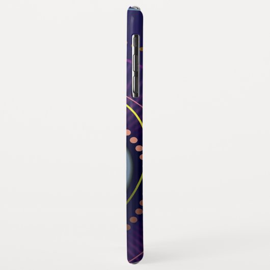 Abstrakter Fall für Rotary Dial Phone Case-Mate iPhone Hülle (Hinten/Links)