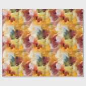 Abstrakter Fall Geschenkpapier (Flach)