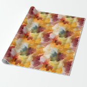 Abstrakter Fall Geschenkpapier (Ungerollt)