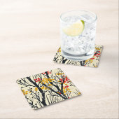 Abstrakter Fall in Skandinavien Rechteckiger Pappuntersetzer (Vor Ort)