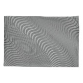 Abstrakter Fall Wavy Pillow Kissenbezug (Rückseite)