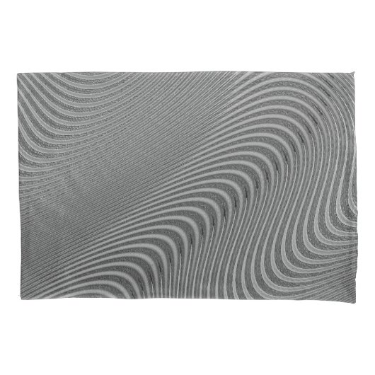 Abstrakter Fall Wavy Pillow Kissenbezug (Vorderseite)
