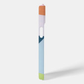 Abstrakter Farbblock Art Custom Monogram Initial Case-Mate iPhone Hülle (Rückseite / Rechts)