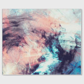 Abstrakter farbdynamischer Hintergrund mit Lichtri Geschenkpapier (Flach)