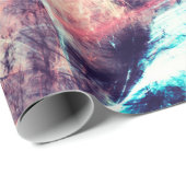 Abstrakter farbdynamischer Hintergrund mit Lichtri Geschenkpapier (Rolleneckpunkt)