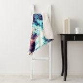 Abstrakter farbdynamischer Hintergrund mit Lichtri Sherpadecke (Beispiel)