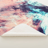 Abstrakter farbdynamischer Hintergrund mit Lichtri Sherpadecke (3/4)