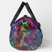 Abstrakter farbenfroher Fellhintergrund-24605 Duffle Bag (Rechts)