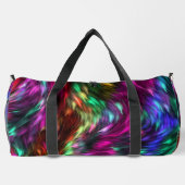 Abstrakter farbenfroher Fellhintergrund-24605 Duffle Bag (Rückseite)