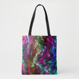 Abstrakter farbenfroher Fellhintergrund-24605 Tasche