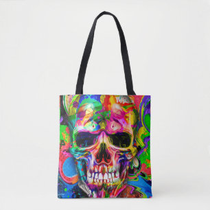 abstrakter farbenfroher Hintergrund mit farbenfroh Tasche