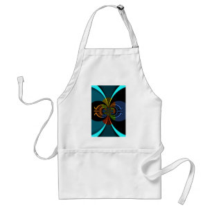 Abstrakter Farbexplosions-Kunstdruck Schürze