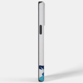 Abstrakter Farbfluss Alkohol Tinte Ozeanwellen kun Case-Mate iPhone Hülle (Rückseite / Rechts)