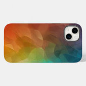 Abstrakter Farbfluss in Formen Case-Mate iPhone Hülle (Rückseite (Horizontal))