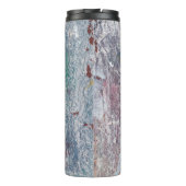 Abstrakter Farbhintergrund. Artwork aus gemischten Thermosbecher (Rückseite)