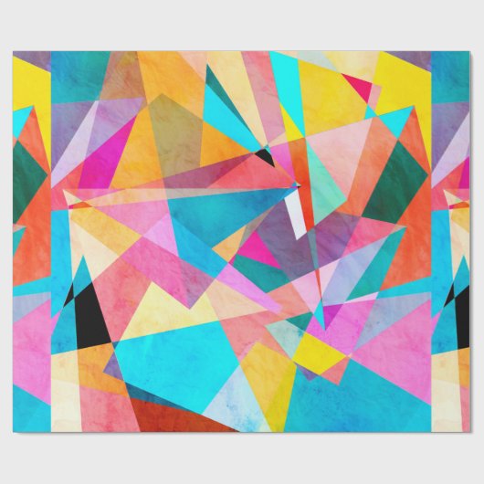 Abstrakter farbiger Aquarellhintergrund mit Diffus Geschenkpapier (Flach)