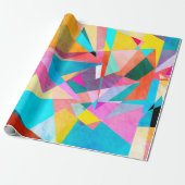 Abstrakter farbiger Aquarellhintergrund mit Diffus Geschenkpapier (Ungerollt)