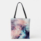 Abstrakter farbiger dynamischer Hintergrund mit Li Tasche (Rückseite)
