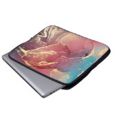 Abstrakter farbiger Hintergrund, Tapete. Mischen e Laptopschutzhülle (Vorne Knopf)