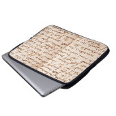 Abstrakter farbiger Hintergrund, Tapete. Mischen e Laptopschutzhülle (Vorne Knopf)