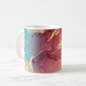 Abstrakter farbiger Hintergrund, Tapete. Mischen Kaffeetasse (Vorderseite Links)