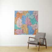 Abstrakter, farbiger Hintergrund Wandteppich (Beispiel (Horizontal))